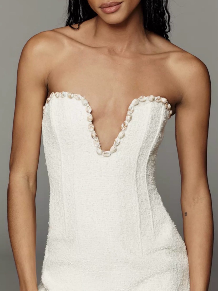 Line & Dot Rhia Strapless Mini Dress